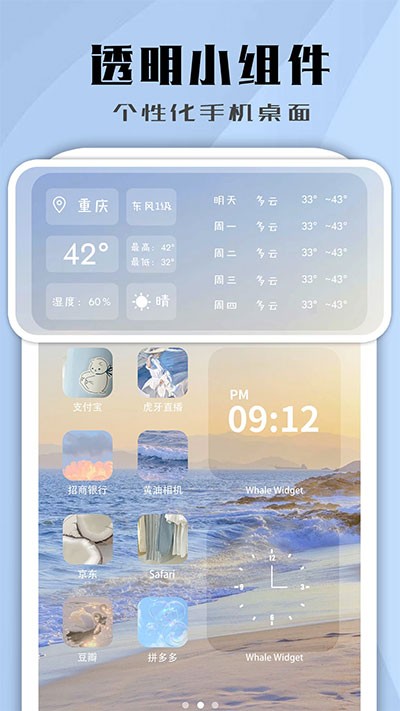 鲸鱼小组件官方最新版本