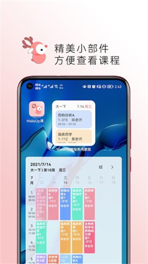wakeup课程表高级版